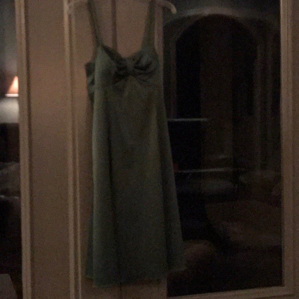 Green formal wear dress!